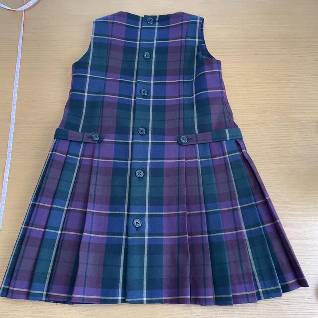 Ralph Lauren(ラルフローレン)のラルフローレン　110cm チェック　ワンピース　清楚　プリーツ キッズ/ベビー/マタニティのキッズ服女の子用(90cm~)(ワンピース)の商品写真