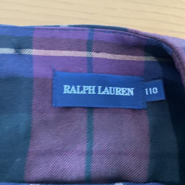 Ralph Lauren(ラルフローレン)のラルフローレン　110cm チェック　ワンピース　清楚　プリーツ キッズ/ベビー/マタニティのキッズ服女の子用(90cm~)(ワンピース)の商品写真