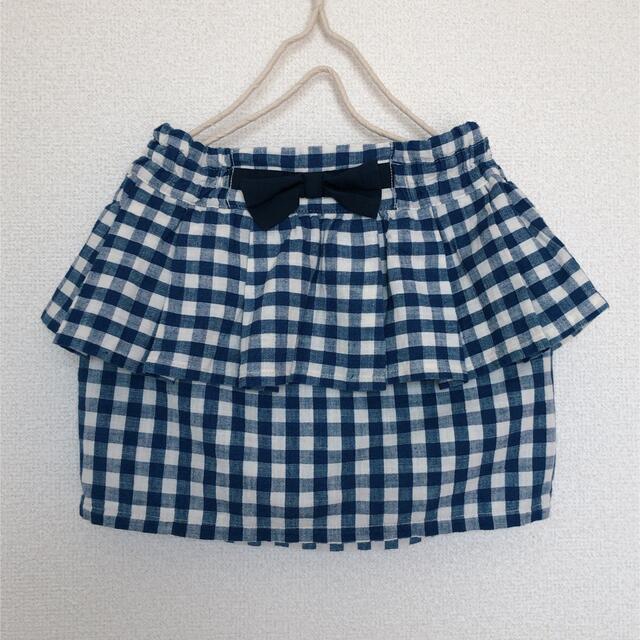 FITH(フィス)のFITH/フィス/ペプラムスカート  キッズ/ベビー/マタニティのキッズ服女の子用(90cm~)(スカート)の商品写真