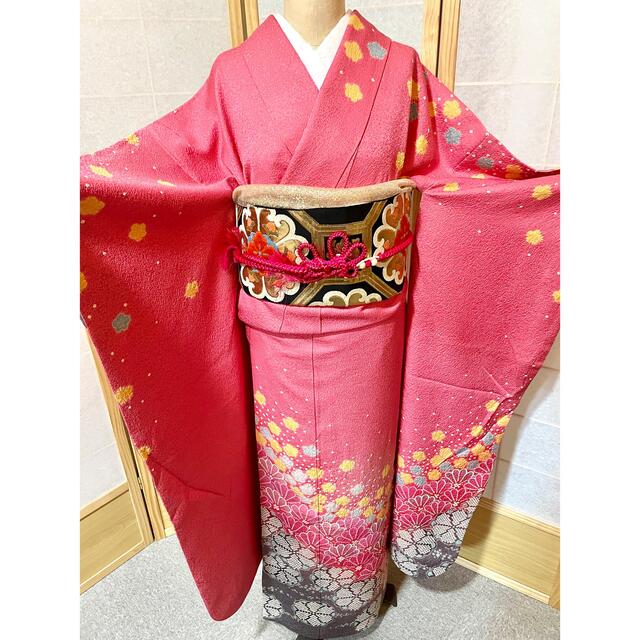 正絹着物 振袖 袷 成人式 結婚式 前撮り - library.iainponorogo.ac.id