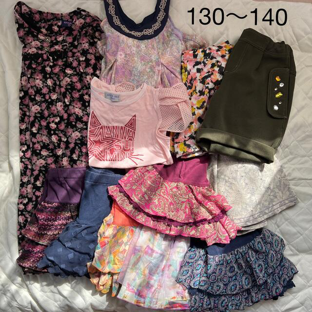 ANNA SUI(アナスイ)のANNA SUI 14点セット　130〜140サイズ キッズ/ベビー/マタニティのキッズ服女の子用(90cm~)(その他)の商品写真