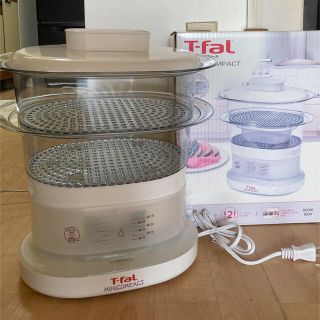 ティファール(T-fal)のティファール　スチームクッカーミニ　蒸し器　コンパクト(調理機器)