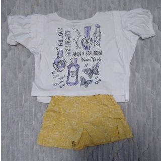 アナスイミニ(ANNA SUI mini)のアナスイミニ ２点セット 100㎝ ③(Tシャツ/カットソー)