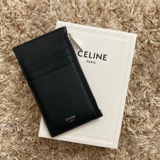 セリーヌ(celine)のセリーヌ　カードケース　ネイビーブルー(名刺入れ/定期入れ)