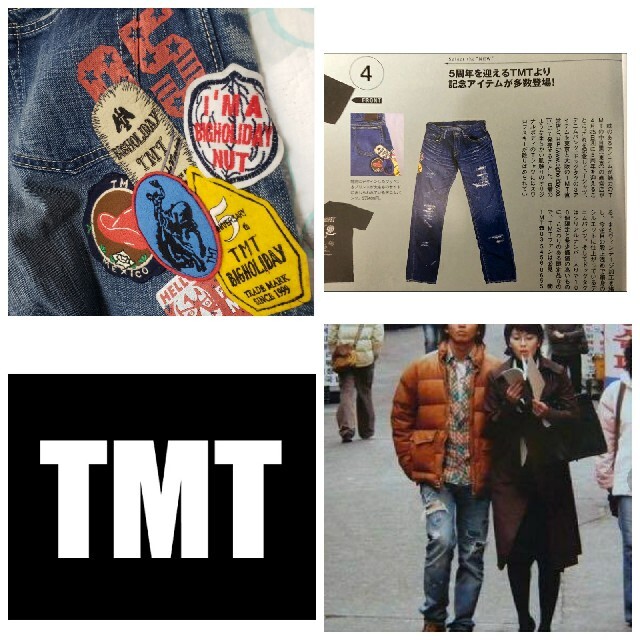 TMT(ティーエムティー)の【大幅値下げ中/超レア/キムタクブランド】TMT5周年記念デニムジーンズ メンズのパンツ(デニム/ジーンズ)の商品写真