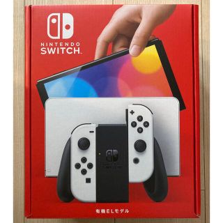 ニンテンドースイッチ(Nintendo Switch)のNintendo Switch NINTENDO SWITCH 有機EL 白(家庭用ゲーム機本体)