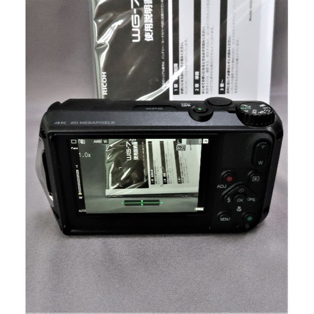 RICOH(リコー)の美品 防水５倍ズームコンデジ　　４K動画・GPS搭載 スマホ/家電/カメラのカメラ(コンパクトデジタルカメラ)の商品写真