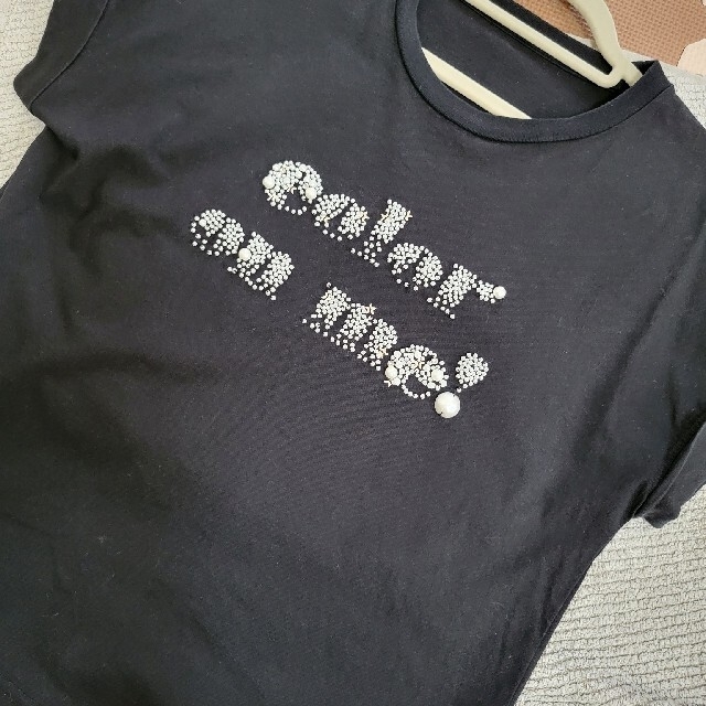 グレースコンチネンタル　ビーズロゴTシャツ