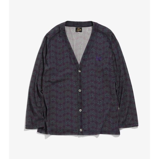 トップスV NECK CARDIGAN - POLY MESH / PT.