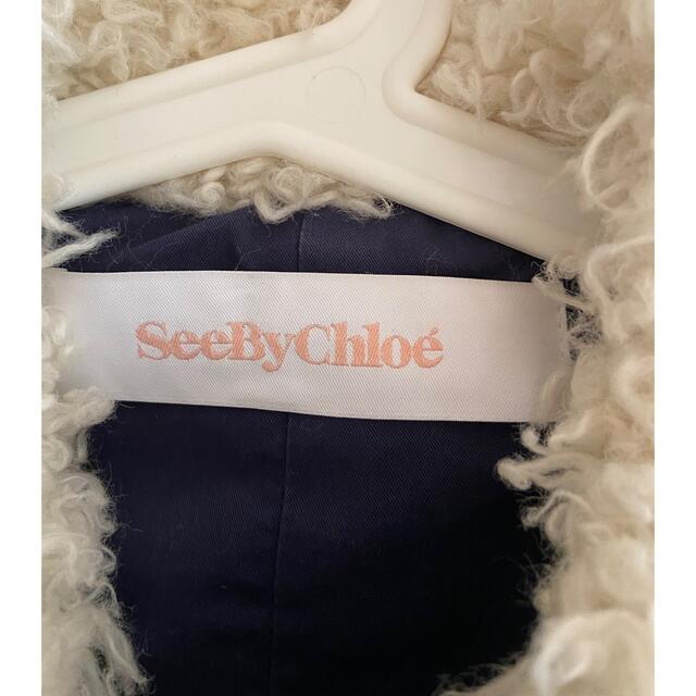 SEE BY CHLOE - SEE BY CHLOE シーバイクロエ モッズコート ボア