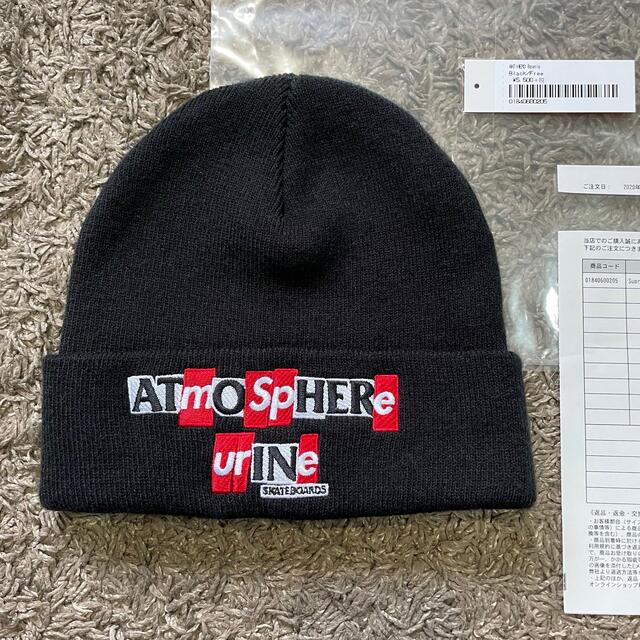 Supreme / ANTIHERO Beanie Black ビーニー 黒