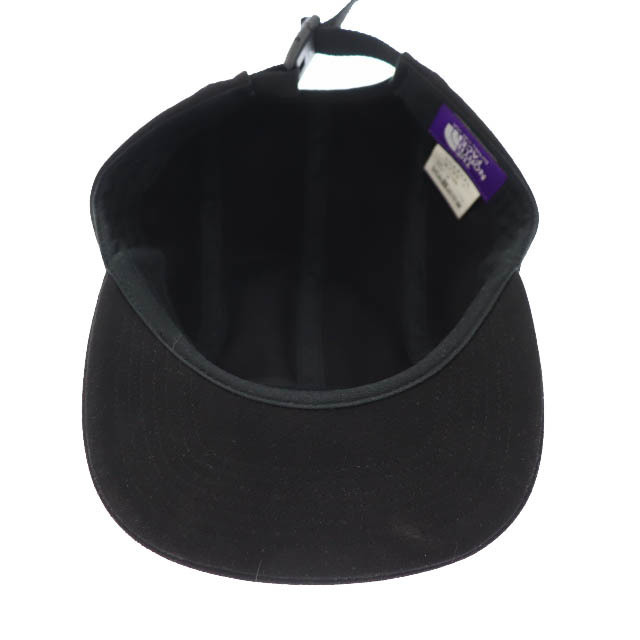 ノースフェイス パープルレーベル スエード キャップ NN8808N 黒 メンズの帽子(その他)の商品写真