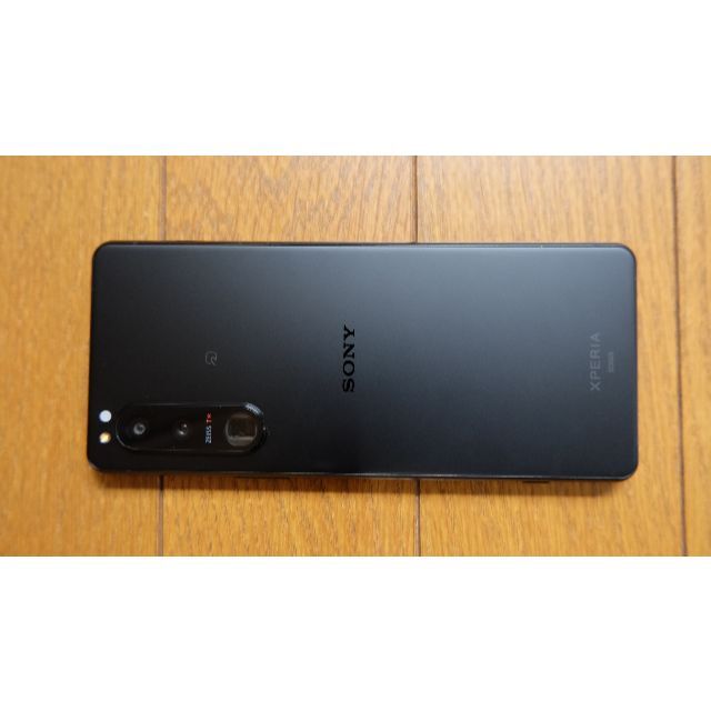 Xperia(エクスペリア)のgon1986様用 ★au版 Xperia 5 iii SOG05★ブラック美品 スマホ/家電/カメラのスマートフォン/携帯電話(スマートフォン本体)の商品写真