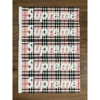 シュプリーム(Supreme)のsupreme burberry ステッカー(その他)