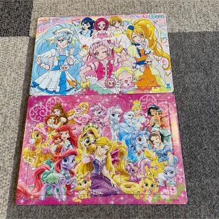 ディズニー(Disney)のプリキュア　ディズニープリンセス　パズル(知育玩具)