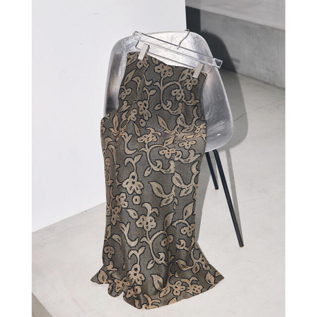TODAYFUL(トゥデイフル)の★新品★TODAYFUL Jacquard Leaf Pencilskirt レディースのスカート(ロングスカート)の商品写真