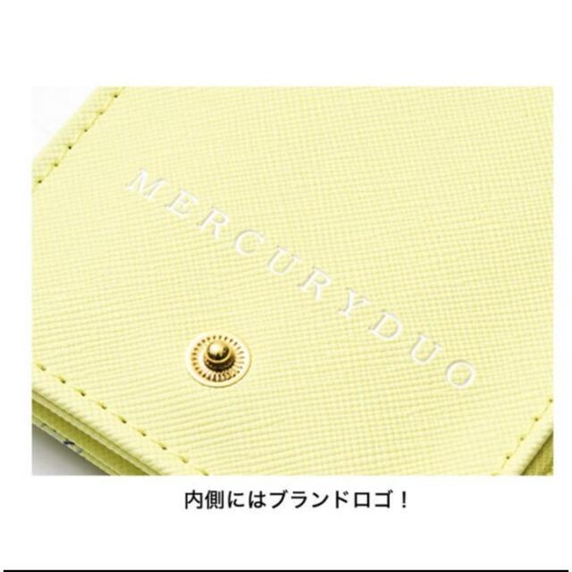 MERCURYDUO(マーキュリーデュオ)のマーキュリーデュオ イエロー花柄パスケース レディースのファッション小物(名刺入れ/定期入れ)の商品写真