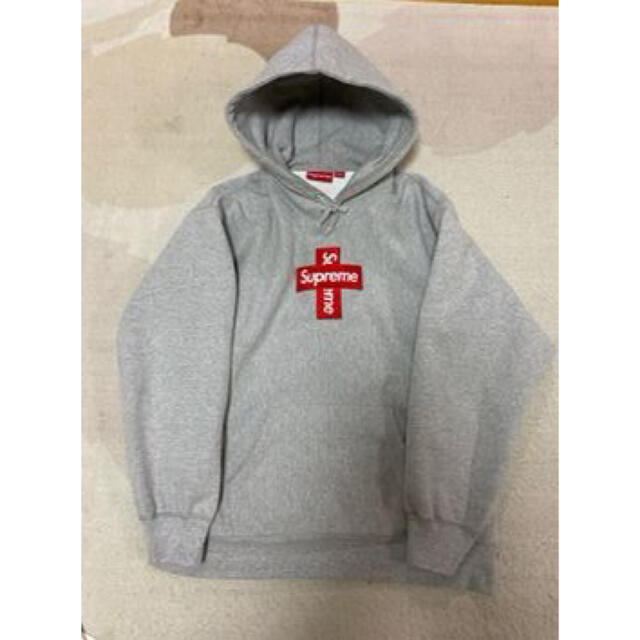 Supreme - Supreme Cross Box Logo Hooded Sweatshirtパーカー