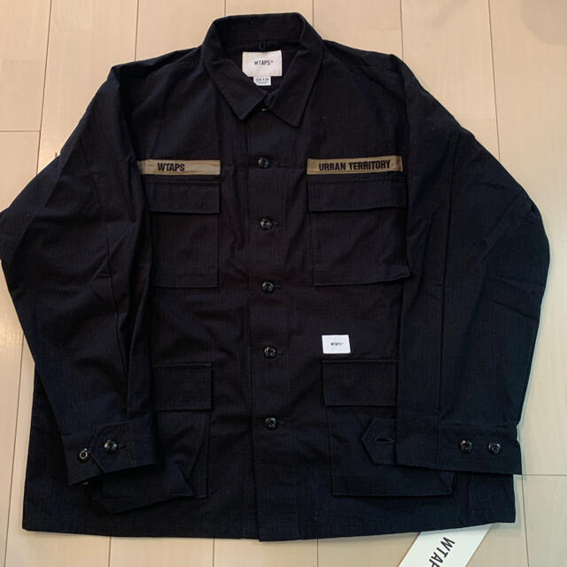 W)taps(ダブルタップス)の専用 JUNGLE  LS NYCO. RIPSTOP. CORDURA メンズのジャケット/アウター(ミリタリージャケット)の商品写真