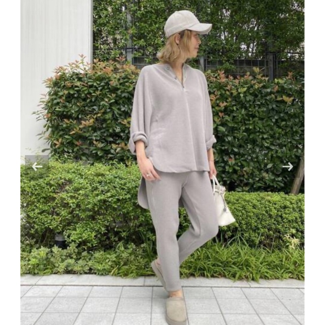 L'Appartement DEUXIEME CLASSE(アパルトモンドゥーズィエムクラス)の【AMERICANA/アメリカーナ】Thermal relax Pants 36 レディースのパンツ(カジュアルパンツ)の商品写真