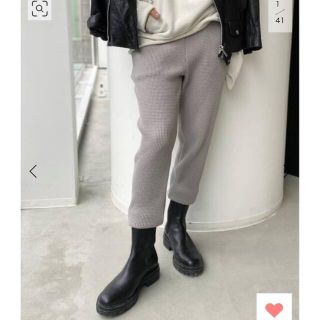 アパルトモンドゥーズィエムクラス(L'Appartement DEUXIEME CLASSE)の【AMERICANA/アメリカーナ】Thermal relax Pants 36(カジュアルパンツ)