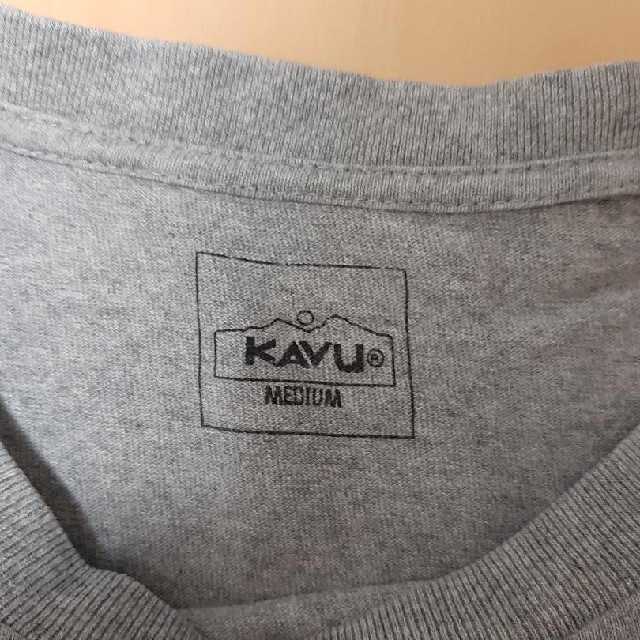 KAVU(カブー)のKAVU　カブー　Tシャツ メンズのトップス(Tシャツ/カットソー(半袖/袖なし))の商品写真