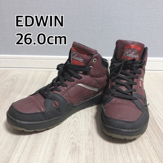 エドウィン(EDWIN)の26 EDWIN エドウィン　メンズハイカットスニーカー　EDS-6062(スニーカー)