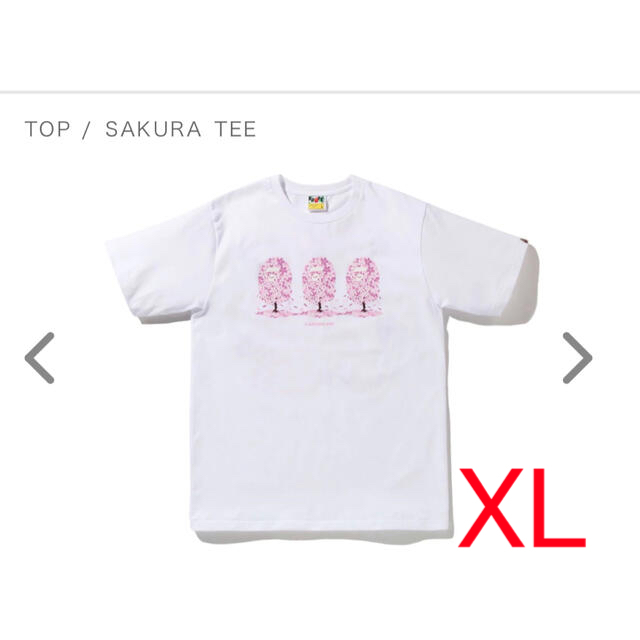 ape bape Sakura tee tシャツ XL エイプ - Tシャツ/カットソー(半袖/袖 ...