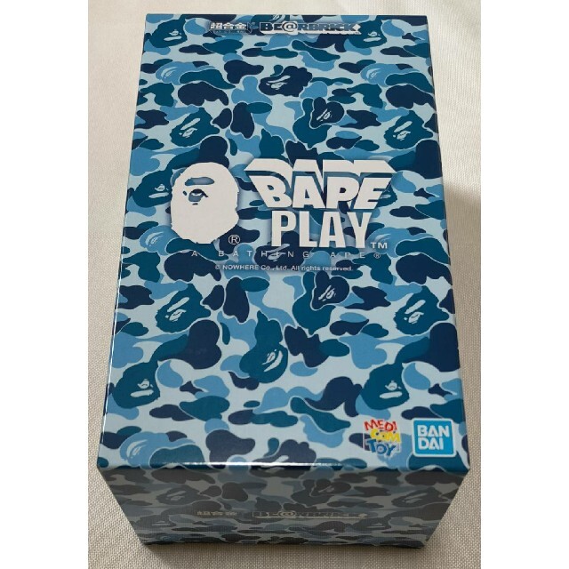 超合金超合金 BE@RBRICK BAPE(R)ABC CAMO SHARK BLUE