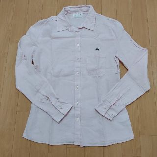 ラコステ(LACOSTE)のラコステ　シャツ　ピンク(シャツ/ブラウス(長袖/七分))