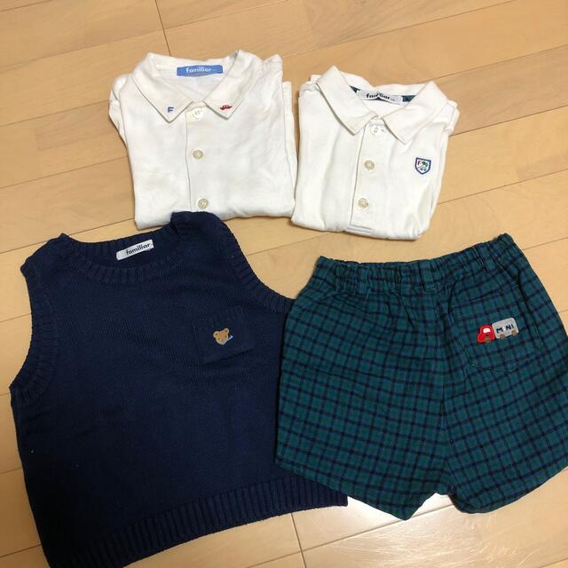 familiar(ファミリア)のfamiliar  100サイズ　春夏フォーマルセット キッズ/ベビー/マタニティのキッズ服男の子用(90cm~)(ドレス/フォーマル)の商品写真