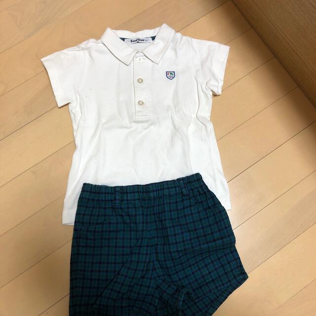 familiar(ファミリア)のfamiliar  100サイズ　春夏フォーマルセット キッズ/ベビー/マタニティのキッズ服男の子用(90cm~)(ドレス/フォーマル)の商品写真