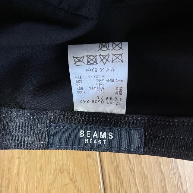 BEAMS(ビームス)のBEAMS HEART ビームス　メンズ　ハット　ブラック メンズの帽子(ハット)の商品写真