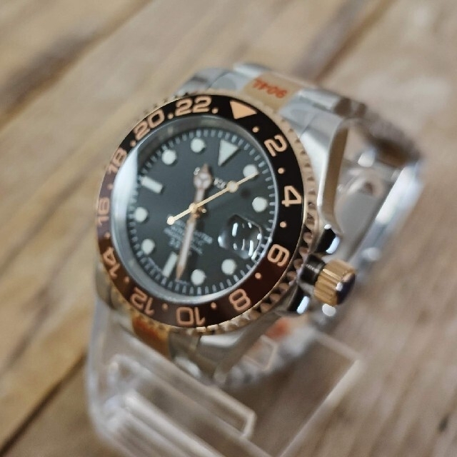 SEIKO MOD コンビ ルートビア GMT カスタム