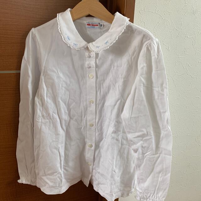 mikihouse(ミキハウス)のミキハウス ブラウス キッズ/ベビー/マタニティのキッズ服女の子用(90cm~)(ブラウス)の商品写真