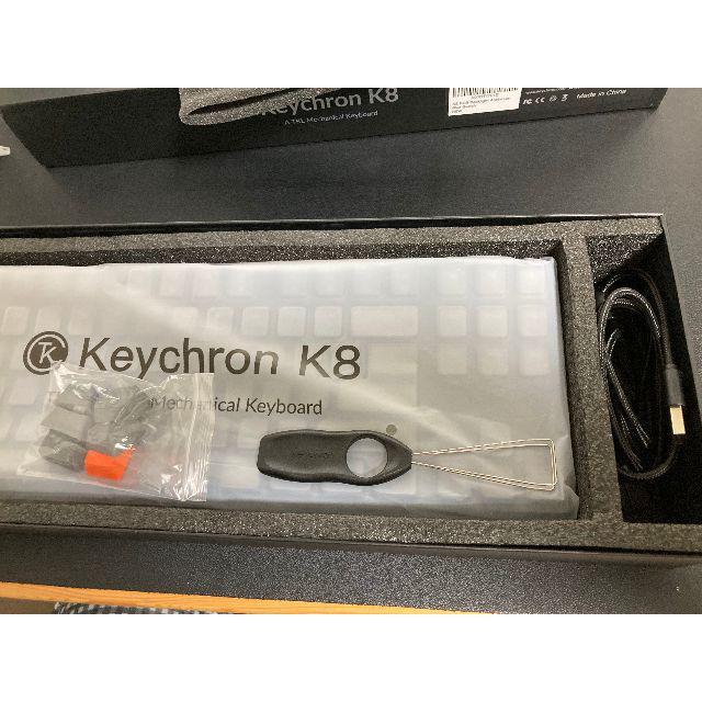 Keychron K8 スマホ/家電/カメラのPC/タブレット(PC周辺機器)の商品写真