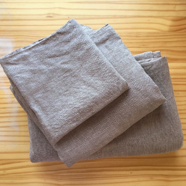 MUJI (無印良品) - 【無印良品】 MUJI 麻平織 和式シーツ/カバー MUJI (無印良品) - 【無印良品】 MUJI 麻平織 和式シーツ/カバー
