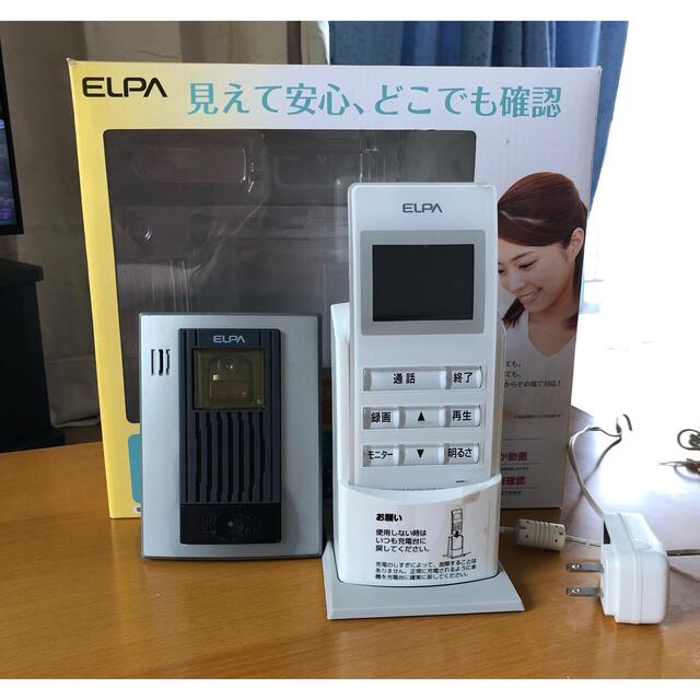 ELPA(エルパ)のELPA ワイヤレステレビドアホン WDP-100 スマホ/家電/カメラの生活家電(その他)の商品写真