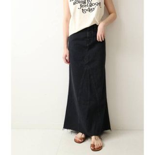 プラージュ(Plage)のPlage Healthy denimヘルシーデニムLONG SLIT スカート(ロングスカート)