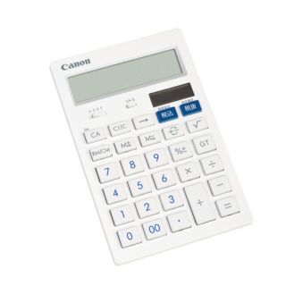 キヤノン(Canon)のキャノン　抗菌電卓　HS-121T(オフィス用品一般)