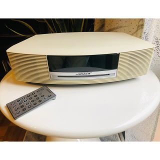 ボーズ(BOSE)の【生活空間を快適に!!】ボーズ ウェーブミュージックシステム ホワイト(スピーカー)