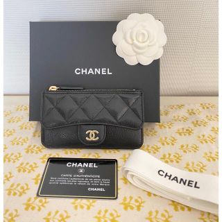 シャネル(CHANEL)のCHANEL カードケース　マトラッセ　ミニ財布(財布)