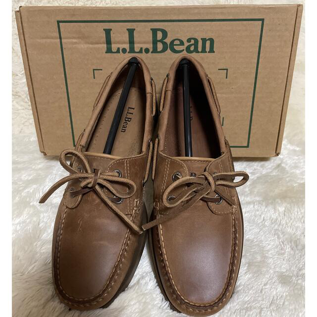 L.L.Bean メンズ 靴 ローファー 革靴 エルエルビーン デッキシューズ