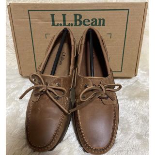 エルエルビーン(L.L.Bean)のL.L.Bean メンズ 靴 ローファー 革靴 エルエルビーン デッキシューズ(デッキシューズ)