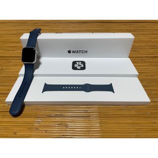 アップルウォッチ(Apple Watch)の【試着のみ使用】Apple Watch SE 40mm シルバーアルミニウム(腕時計(デジタル))