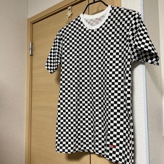 シュプリーム(Supreme)のSサイズ supreme Hanes Checker(Tシャツ/カットソー(半袖/袖なし))