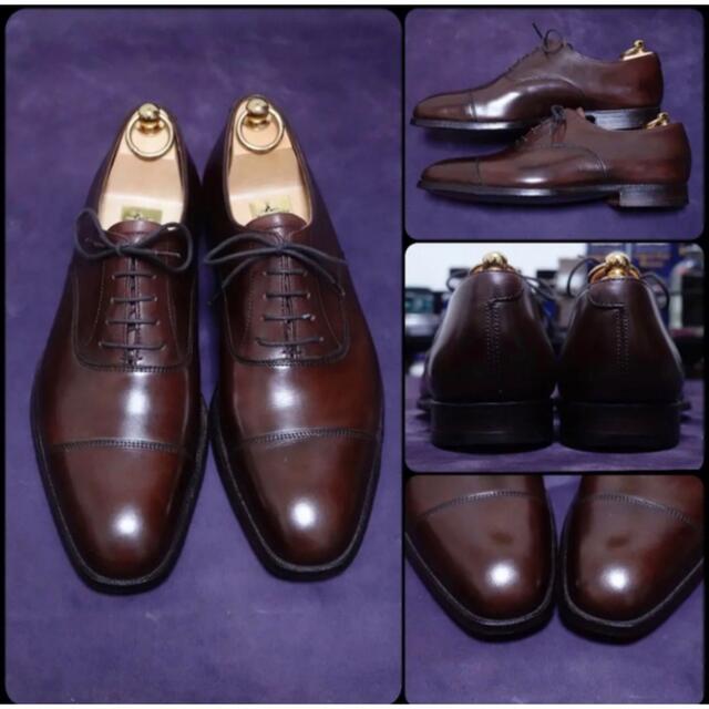 Crockett&Jones(クロケットアンドジョーンズ)の《美品》クロケット&ジョーンズ　オードリー　7 1/2E メンズの靴/シューズ(ドレス/ビジネス)の商品写真