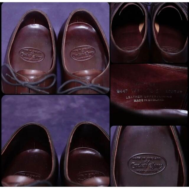 Crockett&Jones(クロケットアンドジョーンズ)の《美品》クロケット&ジョーンズ　オードリー　7 1/2E メンズの靴/シューズ(ドレス/ビジネス)の商品写真