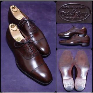 クロケットアンドジョーンズ(Crockett&Jones)の《美品》クロケット&ジョーンズ　オードリー　7 1/2E(ドレス/ビジネス)