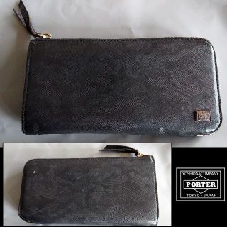 ポーター(PORTER)のPORTER ポーター WONDER　WALLET　長財布　ブラック(長財布)